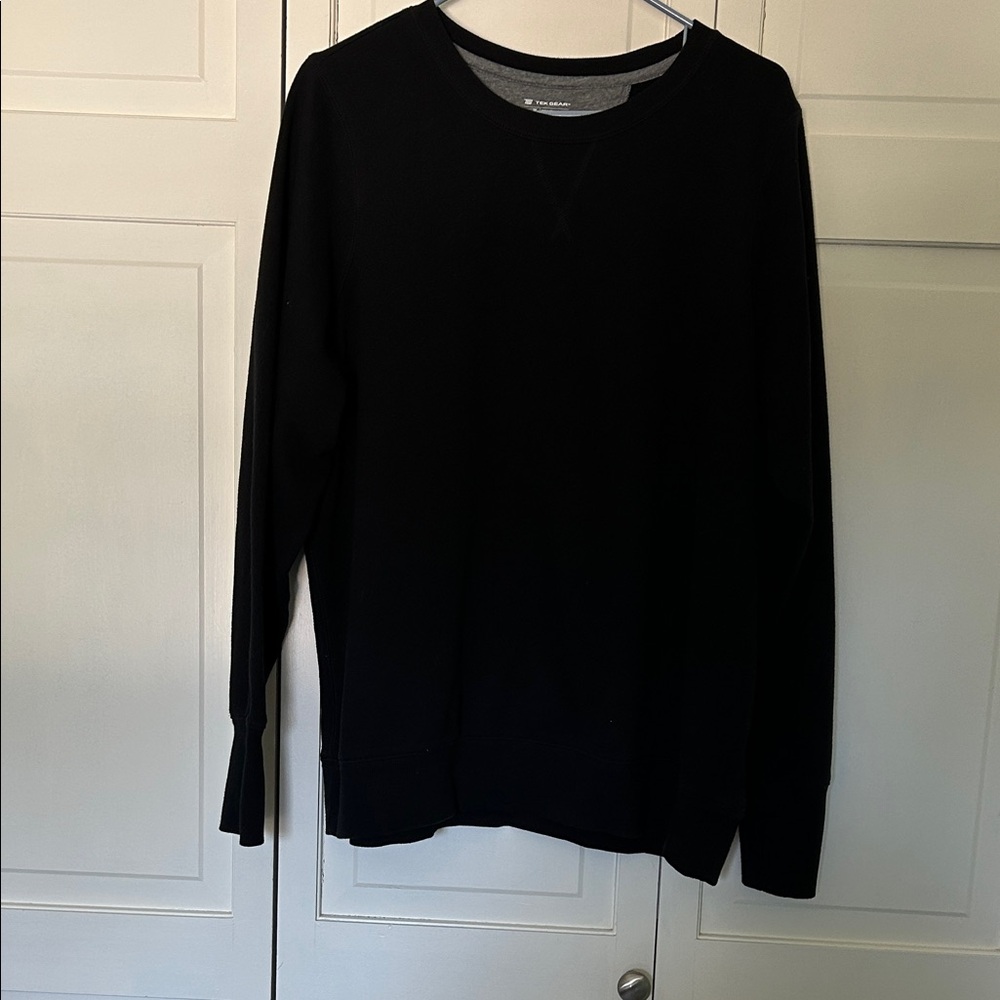 Tek Gear 2X Black Ultra Soft Sweatshirt
